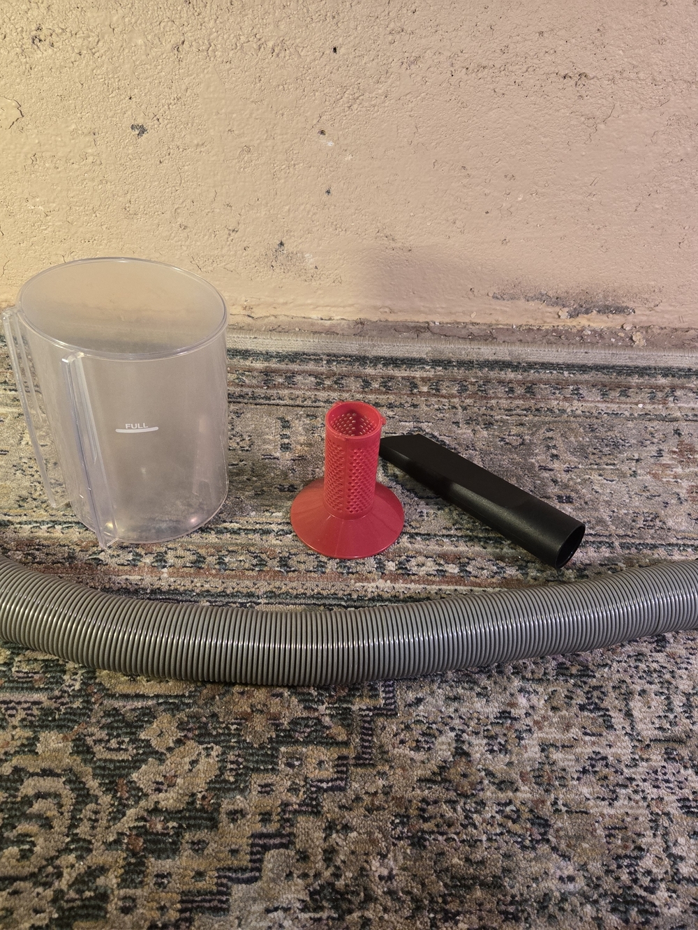 Bissell PowerEdge PET Pieces Hose; Filter; Dustbin; Hose attatchment